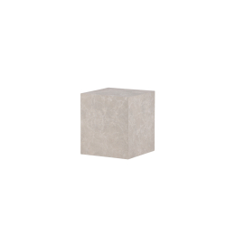 York Sofabord i Marmor Look - Beige 45x40cm