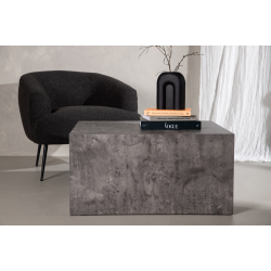 York Sofabord Low i Gr 60x80 cm