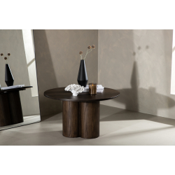 Olivia Sofabord i Rundt Mocca 80