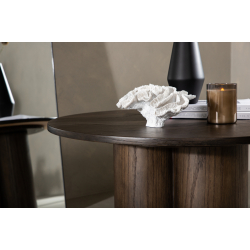 Olivia Sofabord i Rundt Mocca 80