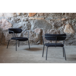 Duffy Spisebordsstol Sort