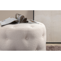 Benjamin Teddy Puff Hvid 