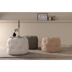 Benjamin Teddy Puff Hvid 