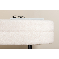 OTTO Puff I Hvid Boucle