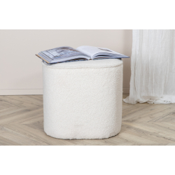 Piff Teddy Puff i Hvid 