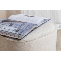 Piff Teddy Puff i Hvid 