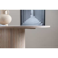 Bianca Spisebord 110 Hvidkalket