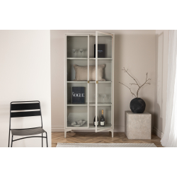 Vitrineskab - Beige (FORUDBESTILLING)