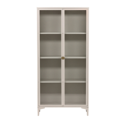 Vitrineskab - Beige (FORUDBESTILLING)