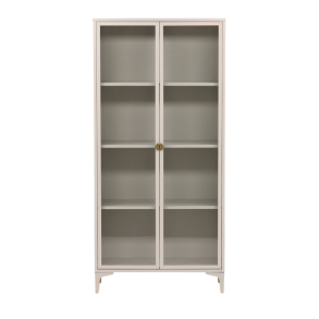 Vitrineskab - Beige (FORUDBESTILLING)