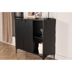 Piring Stl Kommode i Sort 