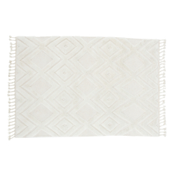 Gulvtppe i Uld - Cremehvid 230X160cm 