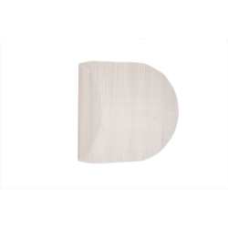 Vince Oval Gulvtppe i Cremehvid- 160 x 230 cm