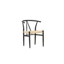 Alfons Spisebordsstol, Sort