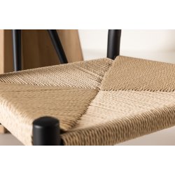 Alfons Spisebordsstol, Sort