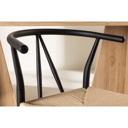 Alfons Spisebordsstol, Sort