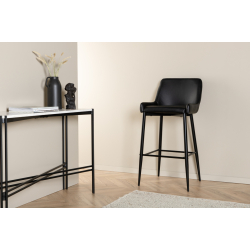 PLAZA Barstol 2-STK Sort