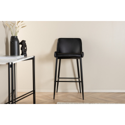 PLAZA Barstol 2-STK Sort