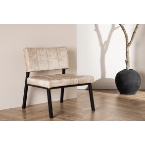 Monett Lounge stol - Beige