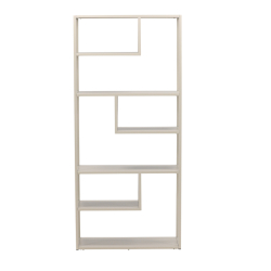 Bogreol i Stl - Beige 150x180 cm 