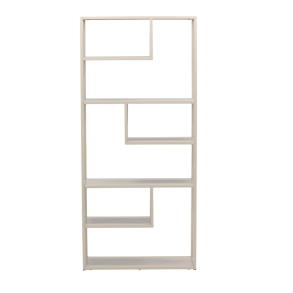 Bogreol i Stl - Beige 150x180 cm 