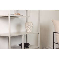 Bogreol i Stl - Beige 150x180 cm 