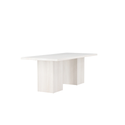 Olga Spisebord i Hvidpoleret MDF