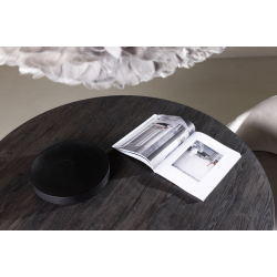 Lanzo Rundt Spisebord 120 - Mocca