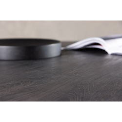 Lanzo Rundt Spisebord 120 - Mocca