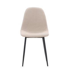 Boucle Spisebordstole i Beige - 2 STK 