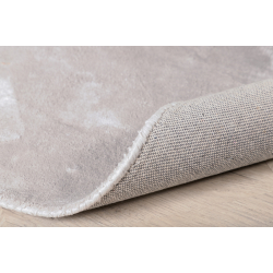 Gulvtppe Indra Rundt i Lysegr/Beige - 200