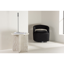 lesund Marmor look Sidebord 50