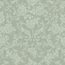 DURO STUDIO 2027 ROSENDAL TAPET Gr�n 0,53X10 M