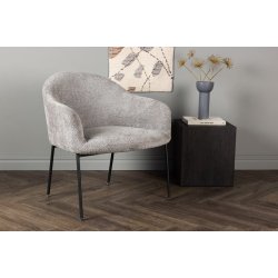 Catania Loungestol - Gr/Beige