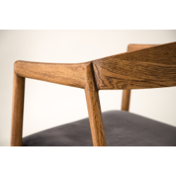 Lng&ouml;n Spisebordsstole 2 STK Brun tr