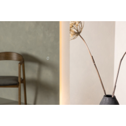 Spejl med lys Clear 210cm
