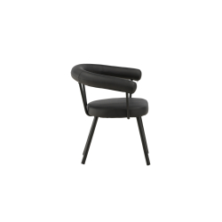 V&Auml;STERS X JOSEFIN LUSTIG Spisebordsstol 2-STK Sort