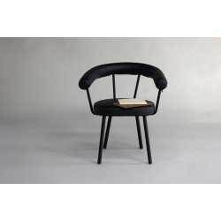 V&Auml;STERS X JOSEFIN LUSTIG Spisebordsstol 2-STK Sort