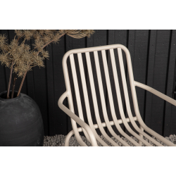 Havestole i Beige 2 stk 