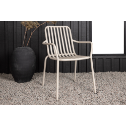 Havestole i Beige 2 stk 