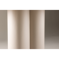 Olivia Rundt Spisebord i Beige - 110 