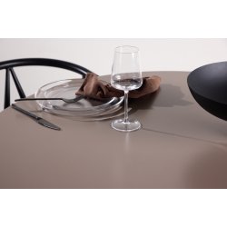 Olivia Rundt Spisebord ⌀110 M�rkebrun
