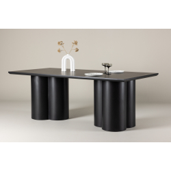 OLIVIA Spisebord 100 X 210 Sort