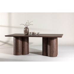 Olivia Spisebord 100x210cm Mocca