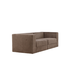LUMI 3 Personers Sofa Brun