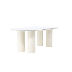 Havstenssund Spisebord 220*110*75, Cremehvid