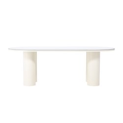 Havstenssund Spisebord 220*110*75, Cremehvid