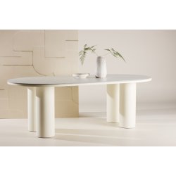 Havstenssund Spisebord 220*110*75, Cremehvid