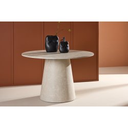 Narvik rundt spisebord 120 Beige