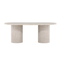 Narvik spisebord 200 x 100 Beige